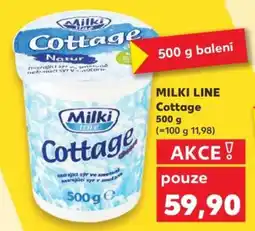 Kaufland MILKI LINE Cottage nabídka