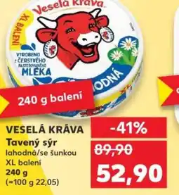 Kaufland VESELÁ KRÁVA Tavený sýr nabídka