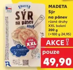 Kaufland MADETA Sýr na pánev nabídka