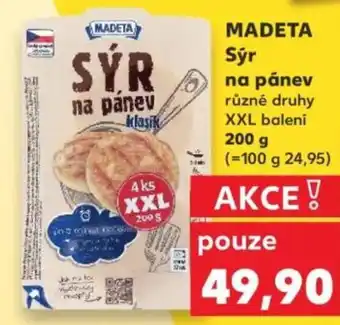 Kaufland MADETA Sýr na pánev nabídka