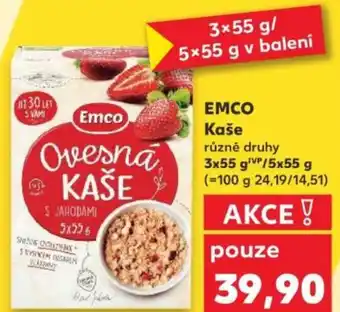 Kaufland EMCO Kaše nabídka