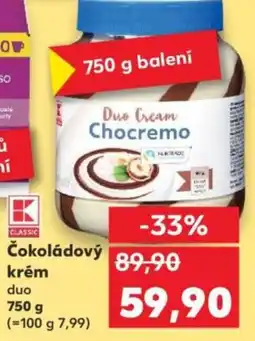 Kaufland Čokoládový krém duo nabídka