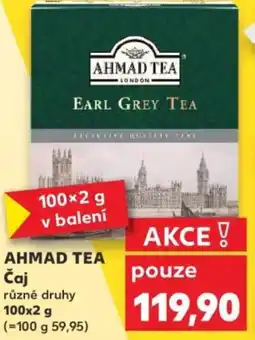 Kaufland AHMAD TEA Čaj nabídka