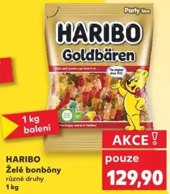 Kaufland HARIBO Želé bonbóny nabídka