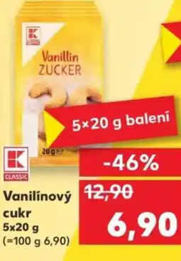 Kaufland Vanilinový cukr nabídka