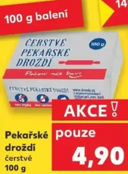 Kaufland Pekařské droždí čerstvé nabídka