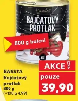 Kaufland BASSTA Rajčatový protlak nabídka