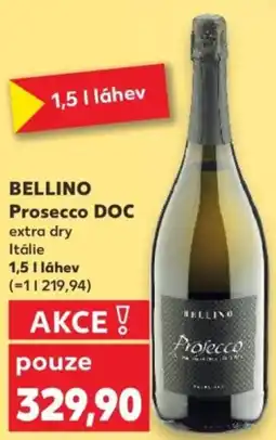 Kaufland BELLINO Prosecco DOC nabídka