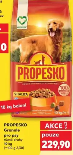 Kaufland PROPESKO Granule pro psy nabídka