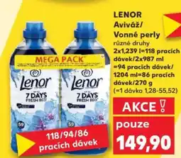 Kaufland LENOR Aviváž/ Vonné perly nabídka