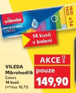 Kaufland VILEDA Mikrohadřík nabídka