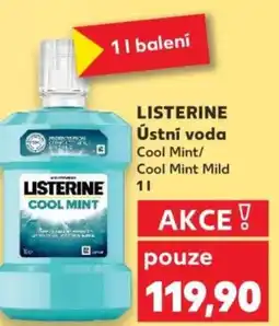 Kaufland LISTERINE Ústní voda nabídka