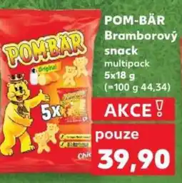 Kaufland POM-BÄR Bramborový snack nabídka