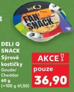 Kaufland DELI Q SNACK Sýrové kostičky nabídka