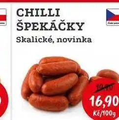 RABBIT řeznictví CHILLI ŠPEKÁČKY nabídka