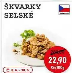 RABBIT řeznictví ŠKVARKY SELSKÉ nabídka