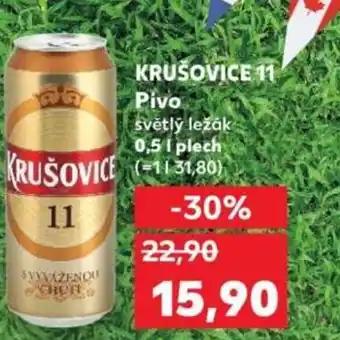 Kaufland KRUŠOVICE 11 Pivo nabídka