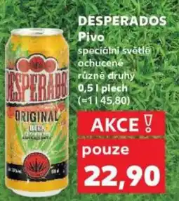 Kaufland DESPERADOS Pivo nabídka