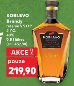 Kaufland KOBLEVO Brandy nabídka
