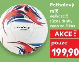 Kaufland Fotbalový mič nabídka