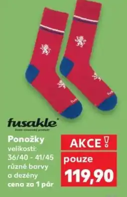 Kaufland Ponožky nabídka