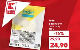 Kaufland Jadel pařený sýr nabídka