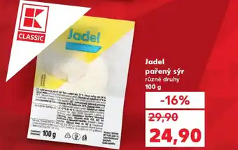 Kaufland Jadel pařený sýr nabídka