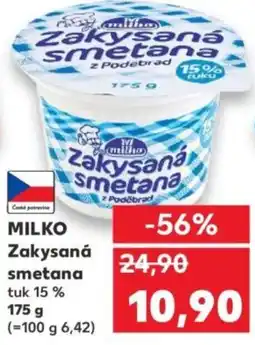 Kaufland MILKO Zakysaná smetana nabídka