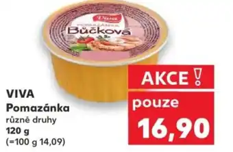 Kaufland VIVA Pomazánka nabídka