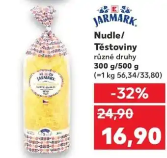 Kaufland Nudle/ Těstoviny nabídka