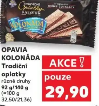 Kaufland OPAVIA KOLONÁDA Tradiční oplatky nabídka