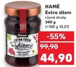 Kaufland HAMÉ Extra džem nabídka