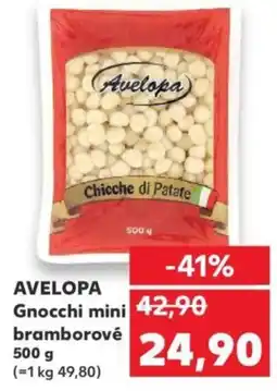Kaufland AVELOPA Gnocchi mini bramborové nabídka