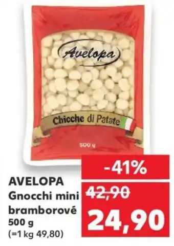 Kaufland AVELOPA Gnocchi mini bramborové nabídka