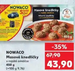 Kaufland NOWACO Masové knedlíčky nabídka
