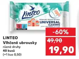 Kaufland LINTEO Vlhčené ubrousky nabídka