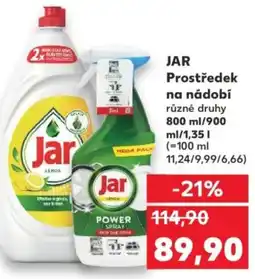 Kaufland JAR Prostředek na nádobí nabídka