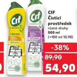 Kaufland CIF Čisticí prostředek nabídka