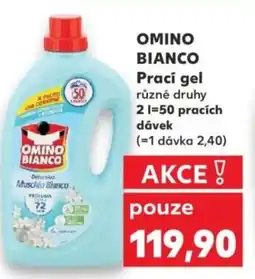 Kaufland OMINO BIANCO Prací gel nabídka