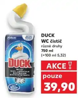 Kaufland DUCK WC čistič různé nabídka