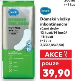 Kaufland Dámské vložky inkontinenční¹ nabídka