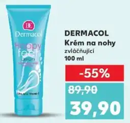 Kaufland DERMACOL Krém na nohy zvláčňující nabídka