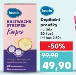Kaufland Depilační proužky na tělo nabídka