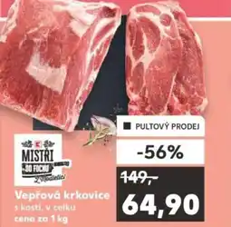 Kaufland Vepřová krkovice nabídka