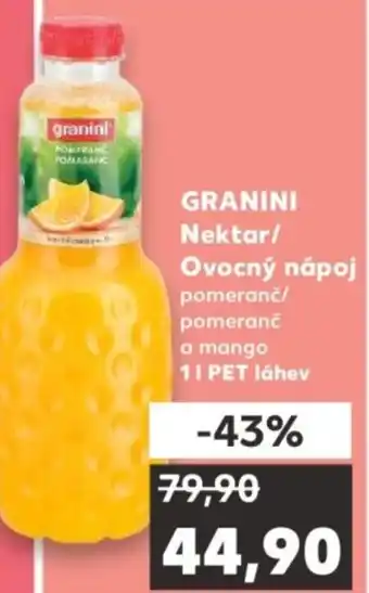 Kaufland GRANINI Nektar/ Ovocný nápoj nabídka