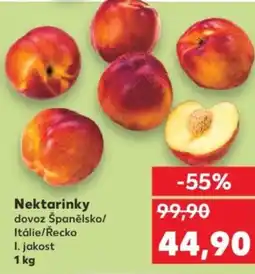 Kaufland Nektarinky nabídka