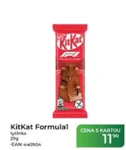 Tamda Foods KitKat Formulal tyčinka nabídka