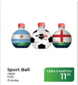 Tamda Foods Sport Ball nápoj nabídka