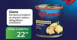 Tamda Foods Giana Zampiony krájené ve slaném nálevu nabídka