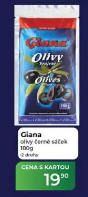 Tamda Foods Giana olivy černé sáček nabídka